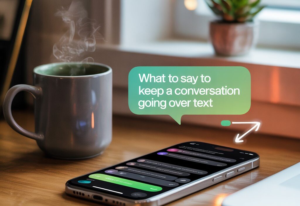 What to Say to Keep a Conversation Going Over Text