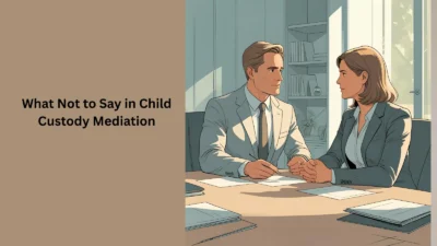 What Not to Say in Child Custody Mediation