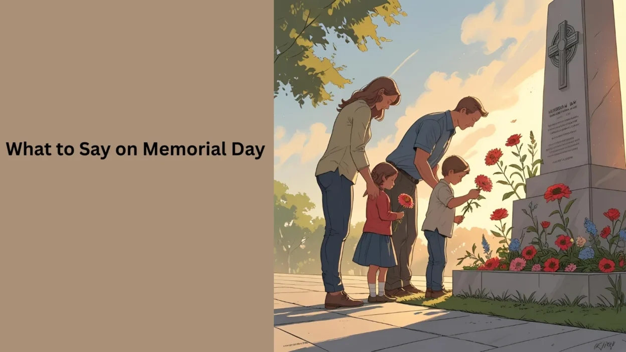 What to Say on Memorial Day