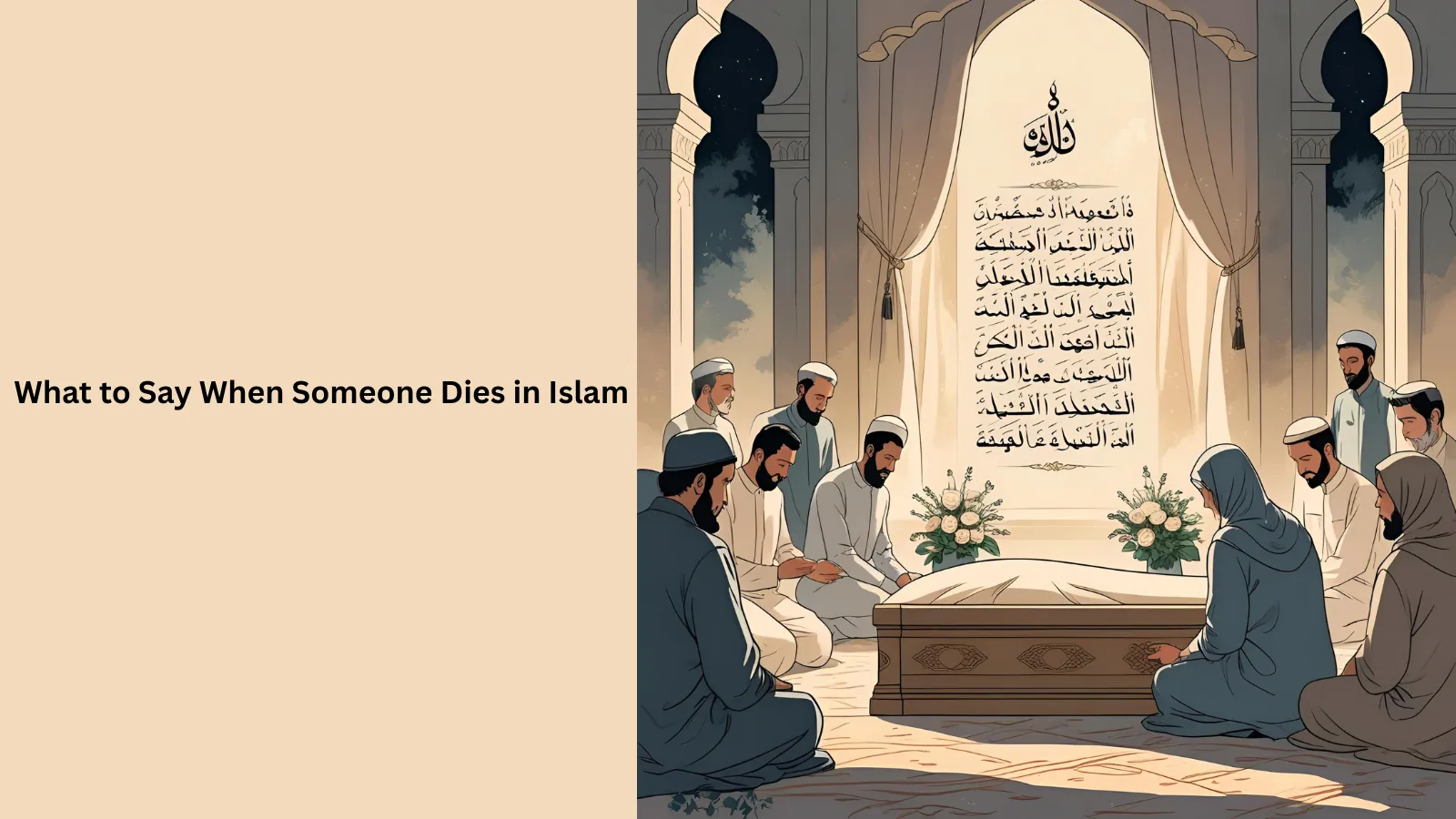 What to Say When Someone Dies in Islam - replyredar.com