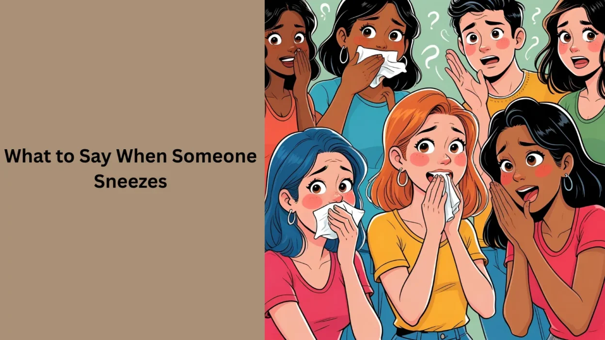 What to Say When Someone Sneezes