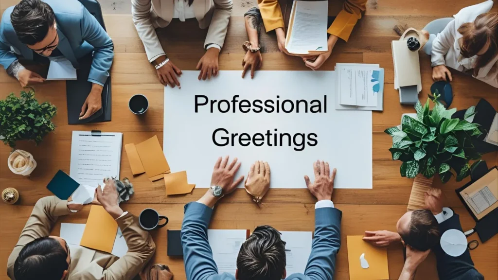 professional-greetings-for-work
