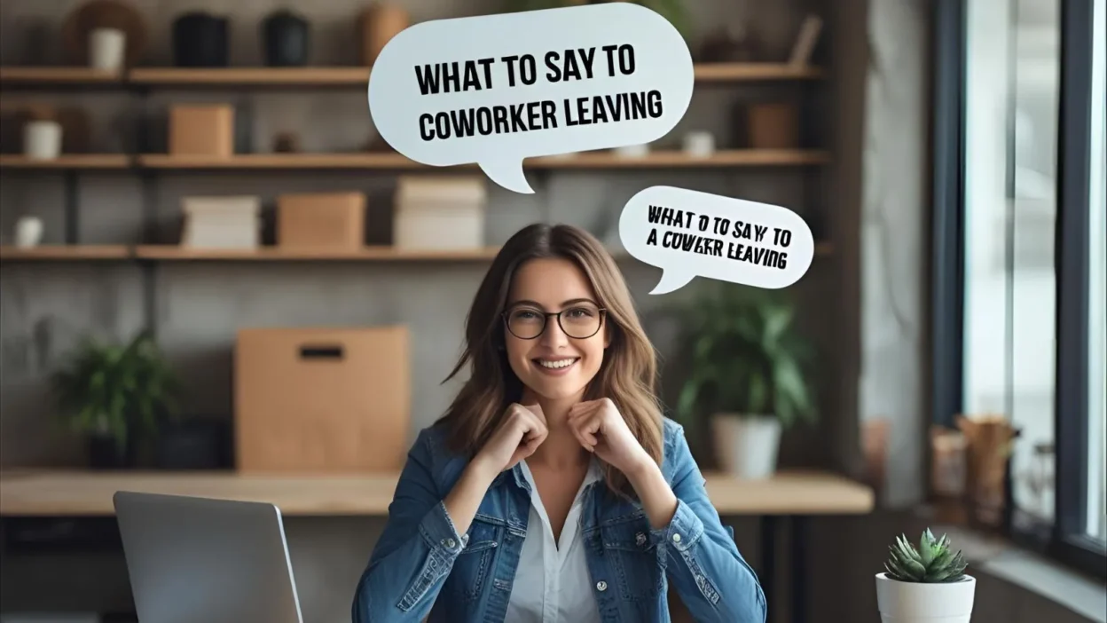 What to Say to a Coworker Leaving