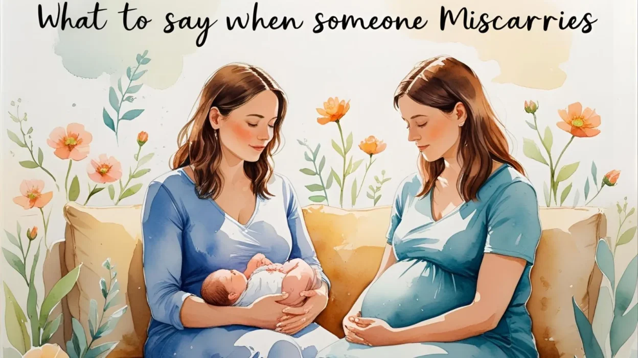What to Say When Someone Miscarries